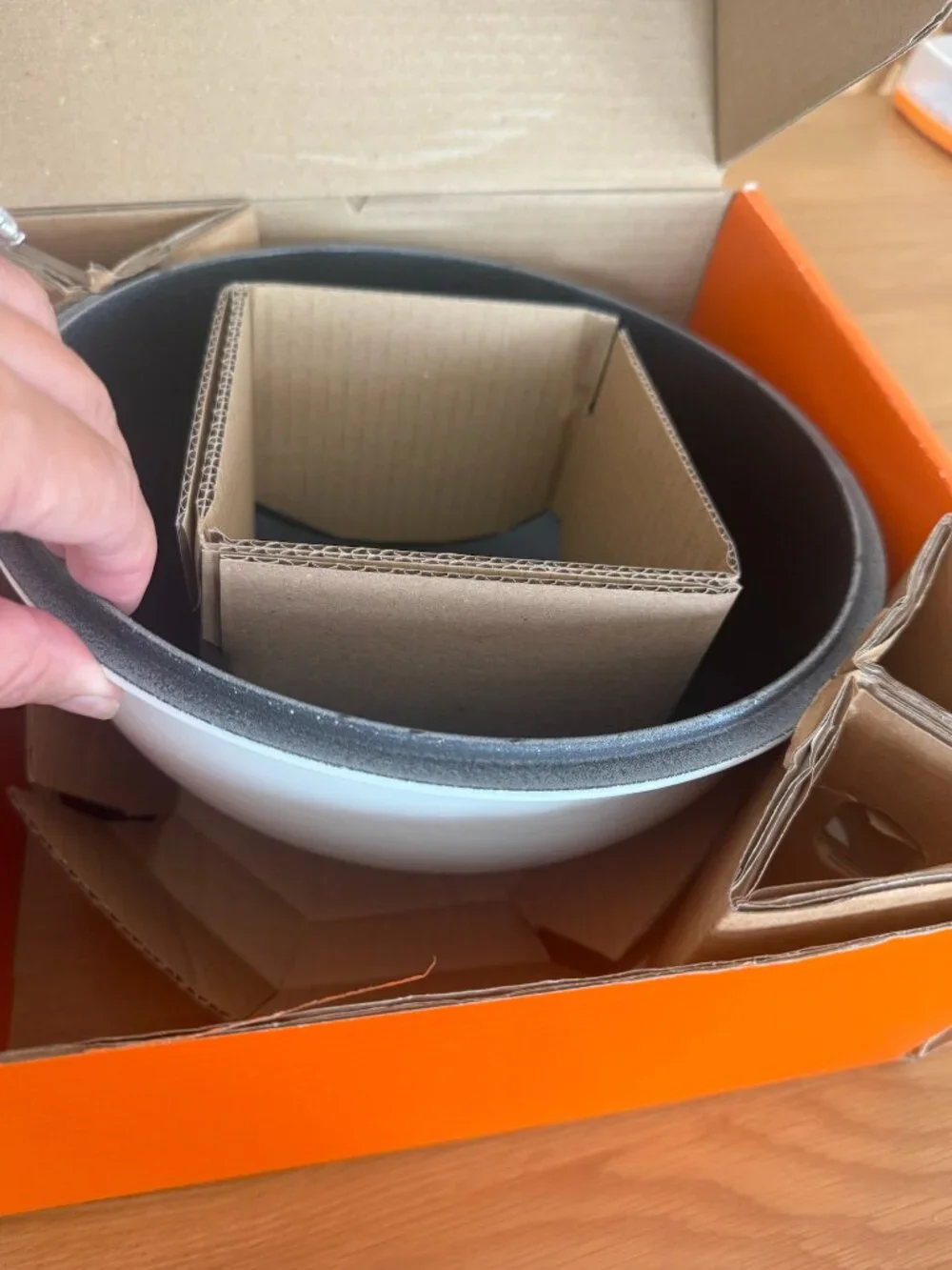 Le Creuset enameled cast iron bread oven